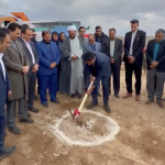 کلنگ‌زنی کارخانه تولید ماشین‌آلات در زرند