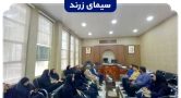 دانشجویان حقوق با رئیس دادگستری زرند دیدار کردند