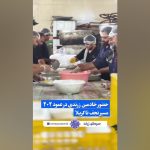 حضور خادمین زرندی در عمود ۲۰۲ مسیر نجف تا کربلا